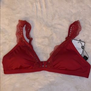 Red Laundry by Shelli Segal Bikini Top